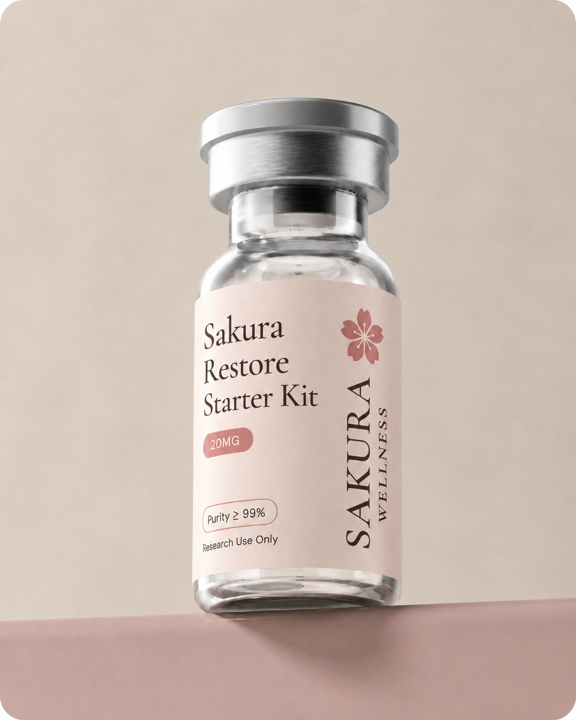 Sakura Restore Starter Kit vial