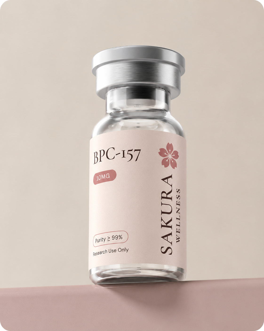 BPC-157 Sakura Wellness vial