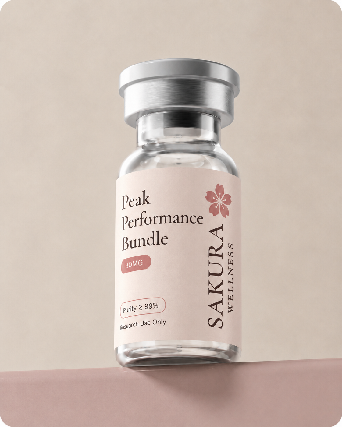 Peak Performance Bundle Sakura Wellness vial