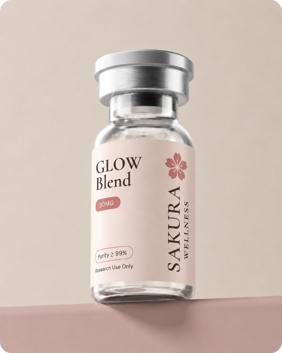 Glow Blend Sakura Wellness vial