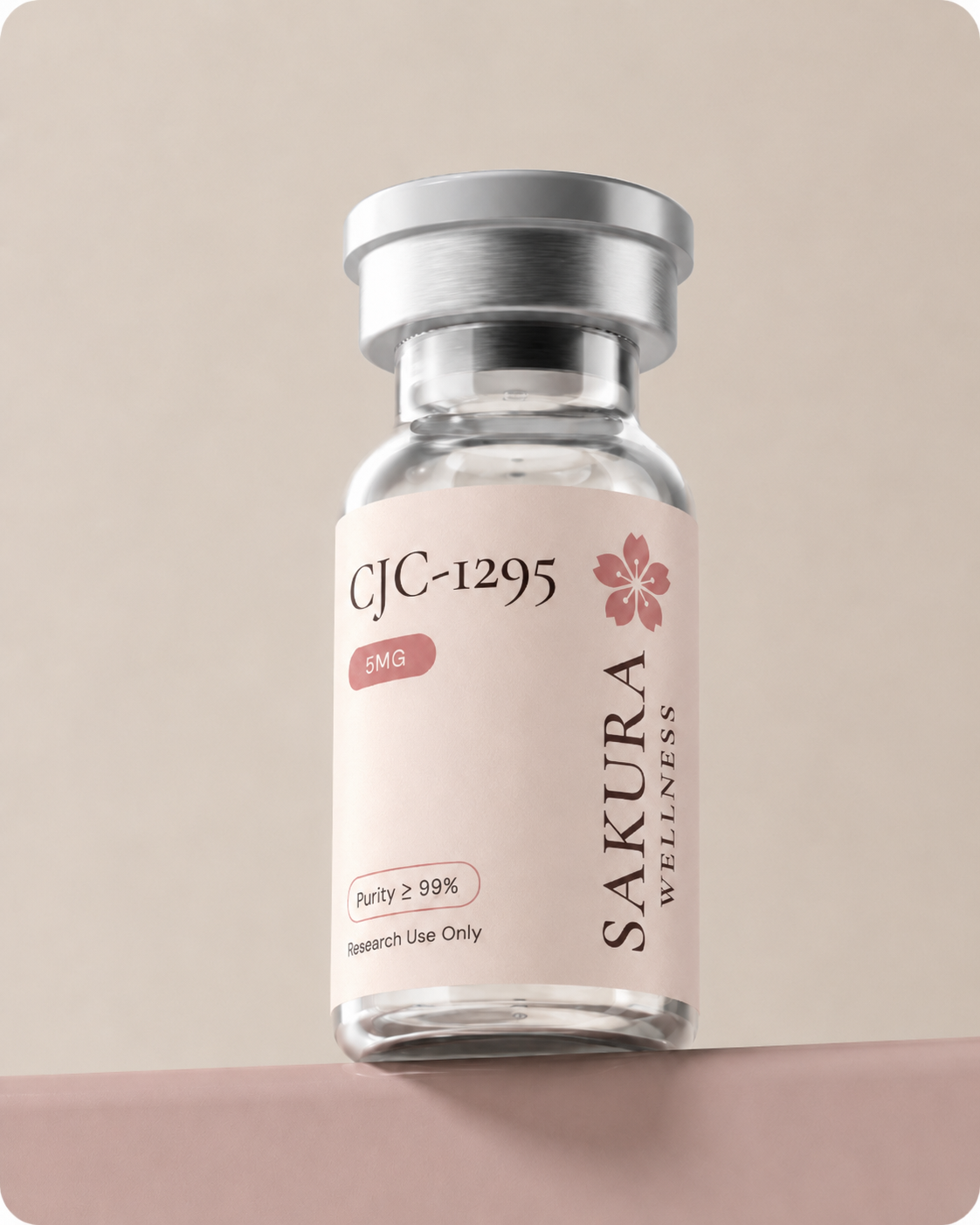 CJC-1295 Sakura Wellness vial