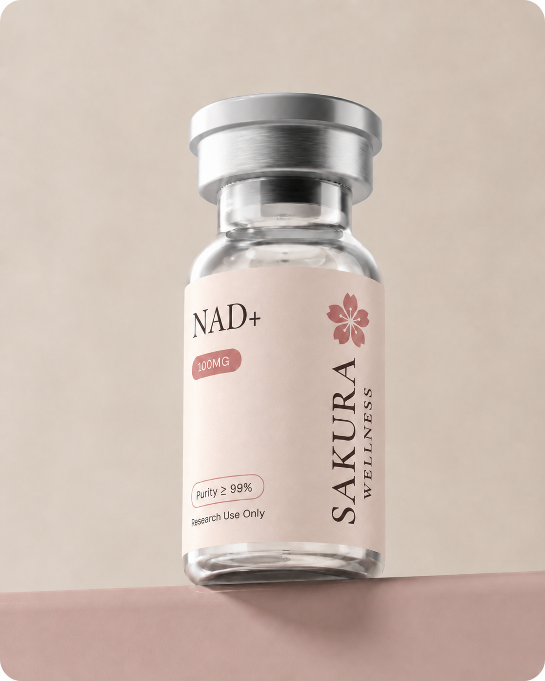 NAD+ Sakura Wellness vial